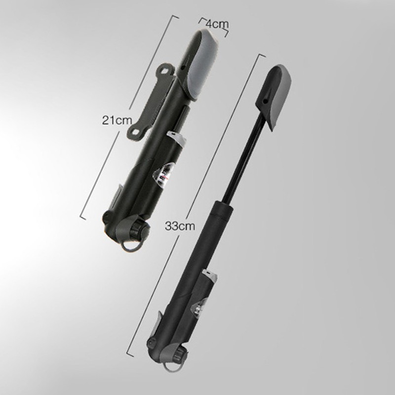 Mini Bike Pump Plastic Portable Frame Pump High Pressure Tire