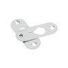 Geesatis 50 pcs Keyhole Hangers Heavy Duty Single Hole Hanging