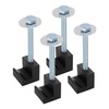AFEISOL Truck Tool Box Mounting Kit for Pickup Truck Bed
