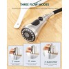 HEISOK Kitchen Faucet Head Replacement, 3-Function Pull Down Faucet Spray