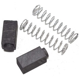 Ufixt Black & Decker Power Tools and Lawnmower Replacement Motor Carbon Brushes 6.3mm x 6.3mm x 13mm Pack of 2