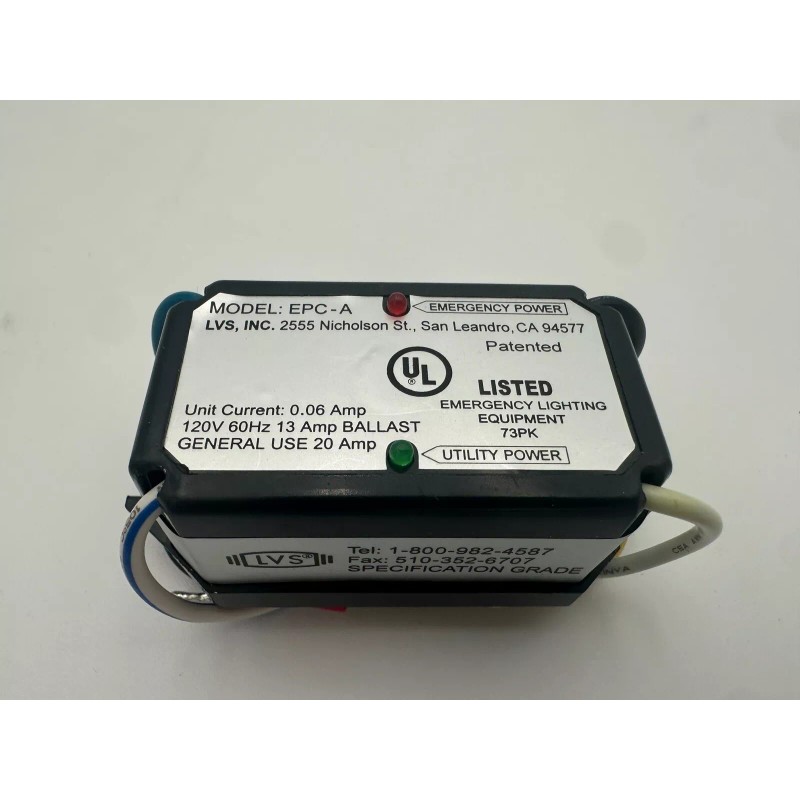 LVS Emergency Power Control EPC-A-120V 60Hz Ballast - New