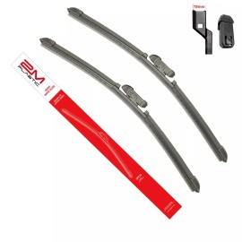 2MPLASTIC Front Windshield Wiper Blades For LEXUS RX350 2016-2024 RX450H 2016-2022 26" 21"