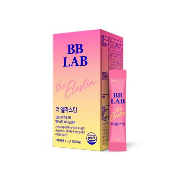 BB Lab Nutrione BB Lab The Elastin 2g x 30 packets / 비비랩 뉴트리원 비비랩 더 엘라스틴 2g x 30포