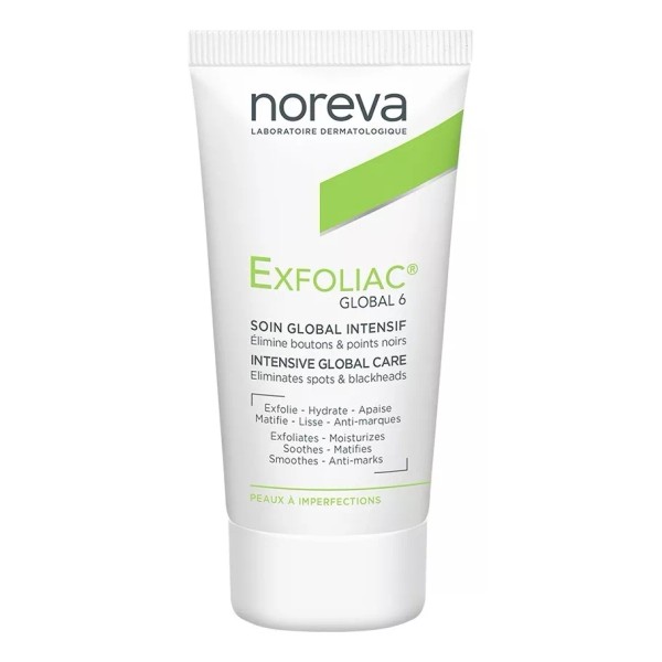 Noreva Exfoliac Global 6 30ml Exfolia, Hidrata, Calma Tipo de piel Normal