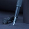 Hongdian Dark Blue Forest Fountain Pen Extra Fine Nib Classic