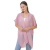 Belle Dame Women’s Sheer Chiffon Draped Kimono Loose Cardigan Casual