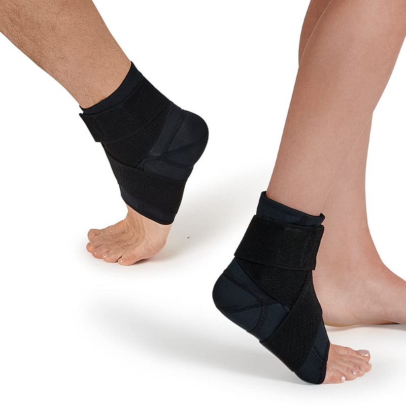 Tommie Copper Pro-Grade Adjustable Compression Ankle Sleeve, Unisex, Men &