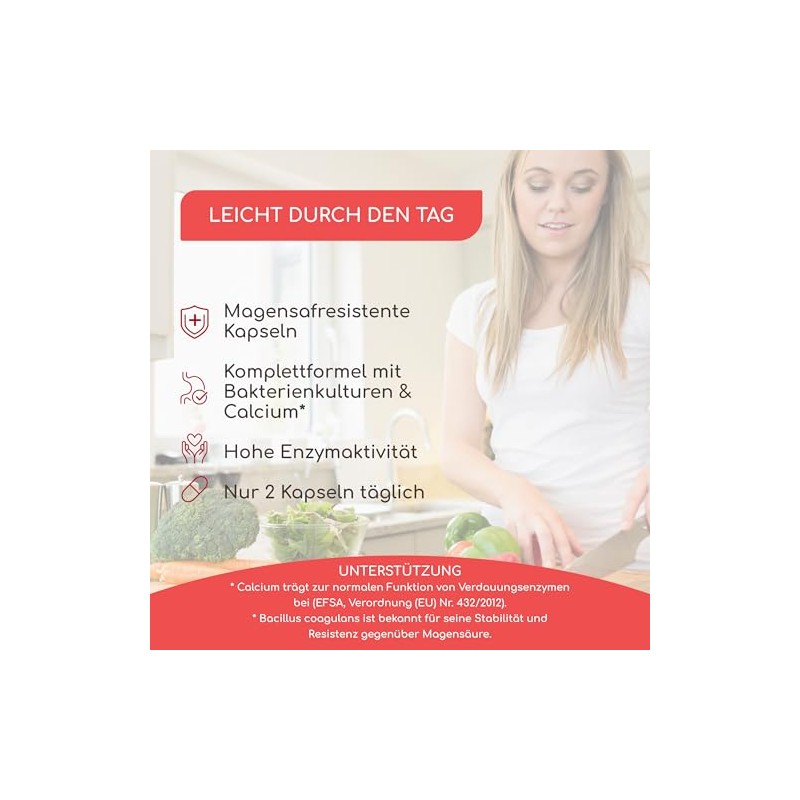 Digestive Enzymes - Enzyme Complex with High Activity - Gastric