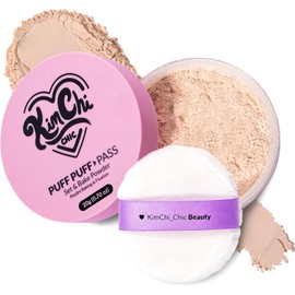 Kimchi Chic, Polvo Fijador Puff Puff Pass Set and Back, Traslucent