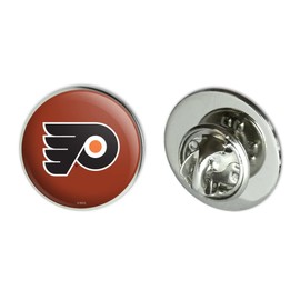 Philadelphia Flyers Logo Metal 0.75" Lapel Hat Pin Tie Tack Pinback
