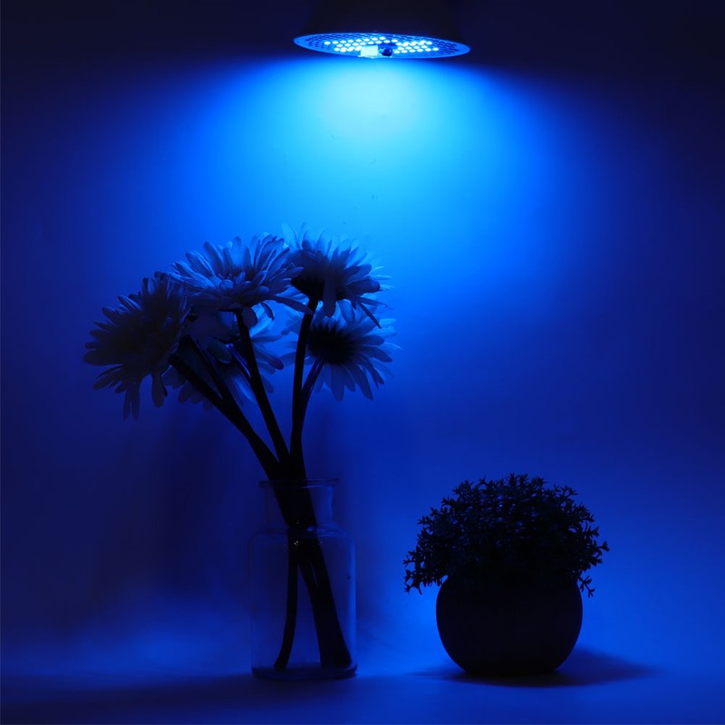 12W E27 LED Timing Plant Growth Light Bulb Indoor Greenhouse