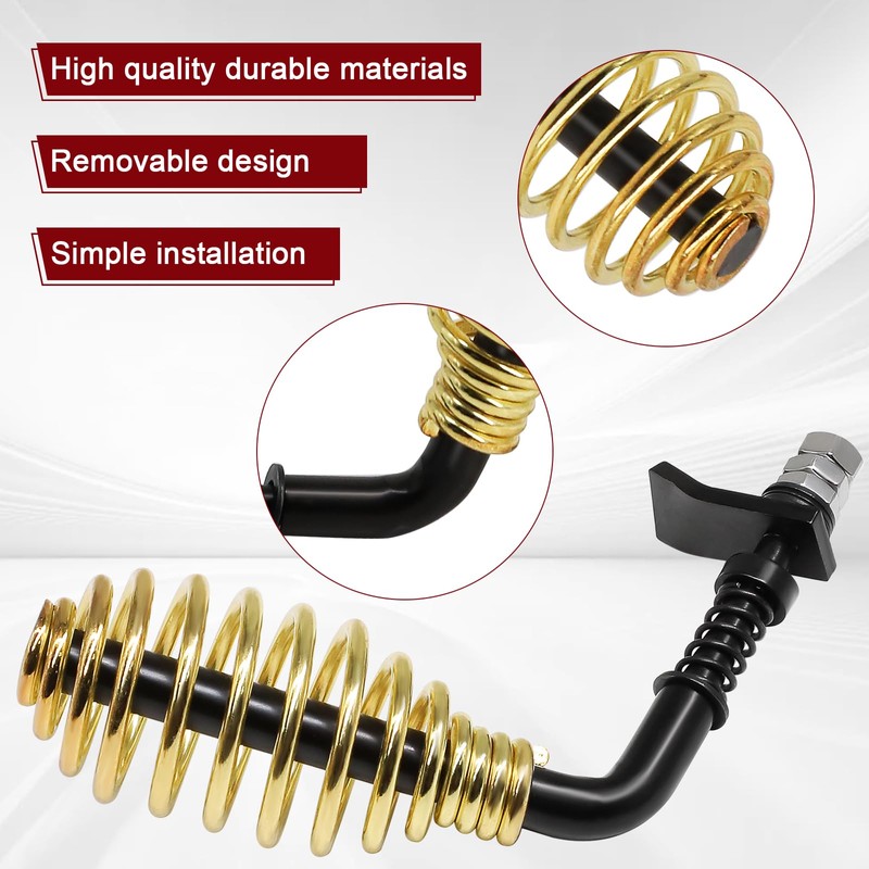 Hiorucet A-H-KIT Door Handle Assembly Compatible with Breckwell Pellet Stoves