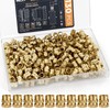 INCLY 130PCS M3 Heat Set Inserts, M3x5.7 Female Thread Metric
