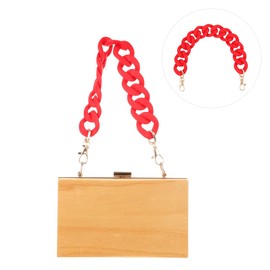 Chain Straps Metal Thick Chain Bag Red Chain Replacement Bag Chain Handbag Chain Fashion for Women Girls