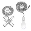 Ceiling Fan Pull Chain Extender, 24-inch Extra Long with Decorative