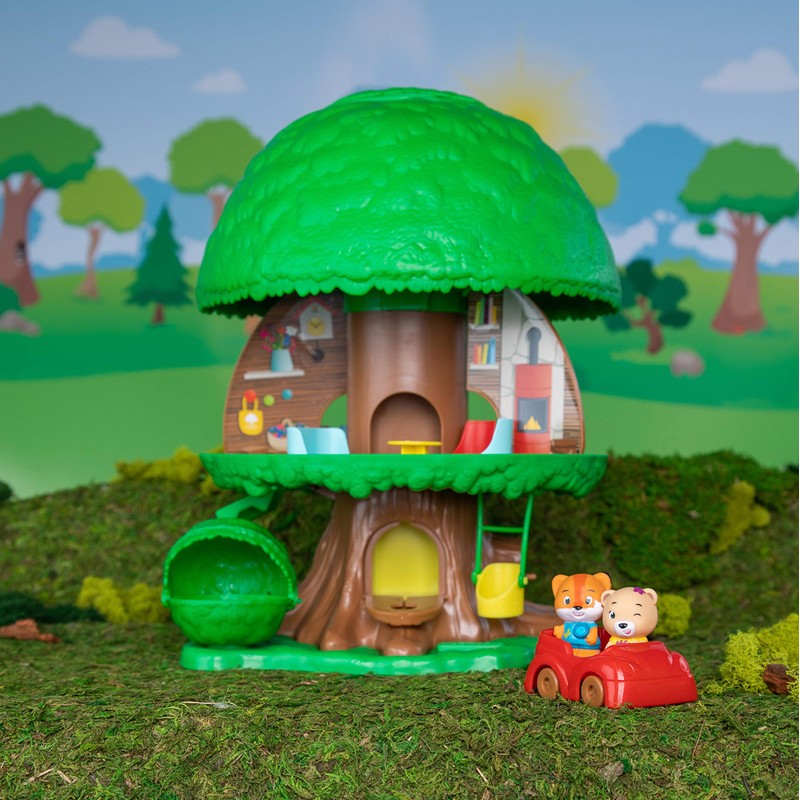 BANDAI V700200 Timber Tots by Klorofil-Magic Tree House with 2