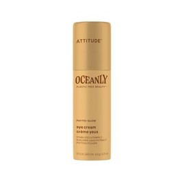 Attitude Living | PHYTO GLOW | Crema de Ojos Sólida Radiante con Vitamina C | Para Potenciar la Luminosidad de la piel Apagada y Delicada Alrededor de