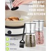 Salt and Pepper Mill, Set of 2, Spice Mill Made