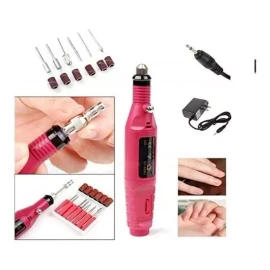 Torno Pulidor Esmeril Taladro Torno Para Uñas 6pcs Puntas Y Lijas