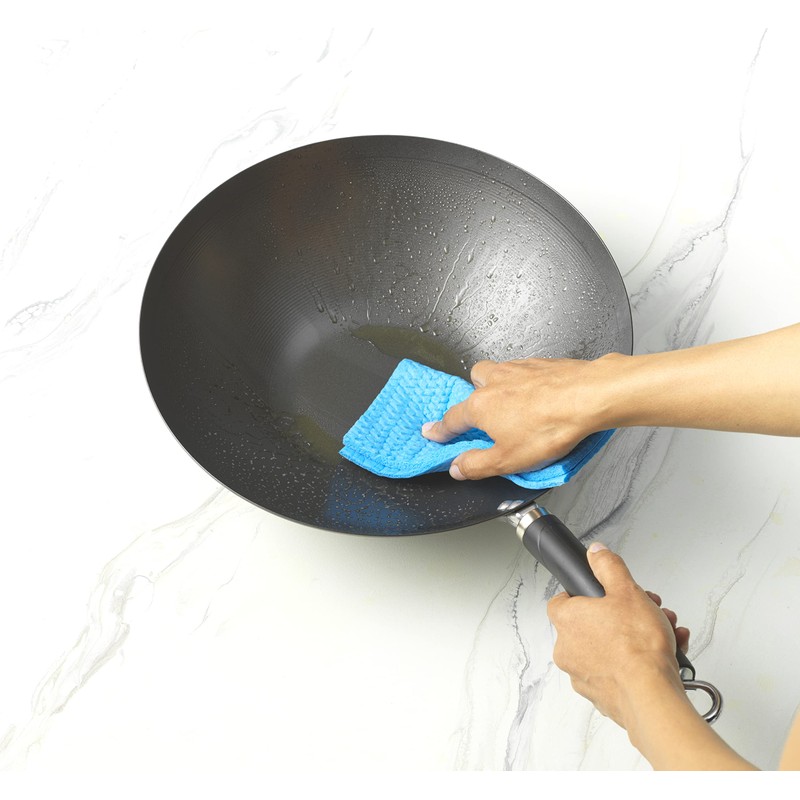 GoodCook Everyday Nonstick Wok, 12 Inch, Black