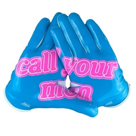 Battle Sports Wide Receiver Football Gloves, Ultra Stick Adult & Youth Gloves