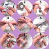 Mylee 500Pcs Nail Paper Forms - Professional Nail Art Tools