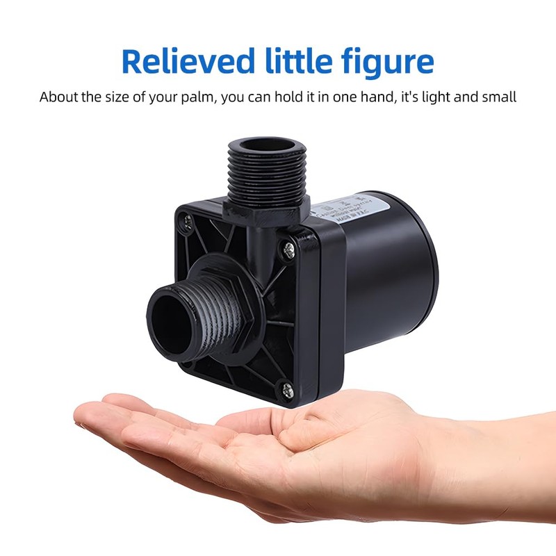 DC Brushless Pump-24V 700L/H 20W Micro Brushless Pump 5m/16.4FT High