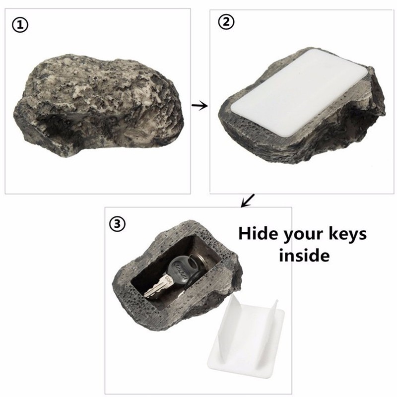 Fake Rock Key Storage Key Hider Outside Key Safe Rock
