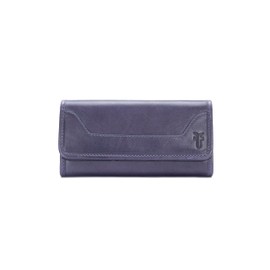 Frye Women's Melissa Wallet, Stylish Design with Holder & Slots, Compact for Purse, Eggplant, One Size