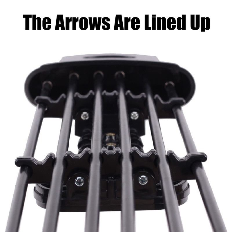 Compound Bow, Archery Quiver, 6 Quick Release Compound Bow Quiver