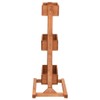 Vivastate Efficient Plant Display with Wooden Planter Stand, 3-Tiered Shelving