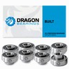 Fireball Dragon Skateboard Bearings for Skateboard & Longboards | 8-Pack