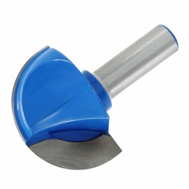 Bivethoi Round Nose Cove Box Router Bit 2" Cutting Dia 1/2" Shank for Carpenter Woodworking