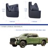 YLSCOO Mud Flaps Splash Guards fits 2022-2025 Toyota Tundra (Not