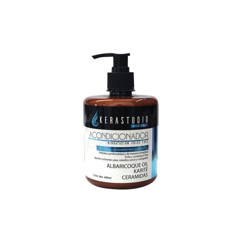 Kerastudio Acondicionador Hidratación Frizz Free 450 ml