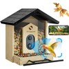 TT Nature Bird Feeder with Camera, Upgraded 1.5L Smart Bird