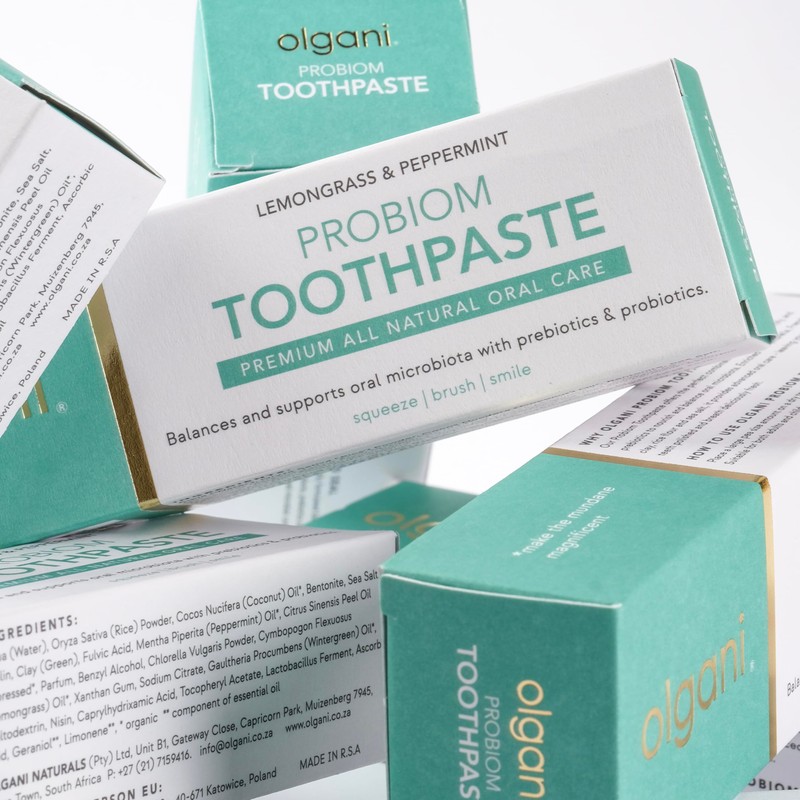 OLGANI | Probiom Toothpaste | Natural Oral Care with Probiotics