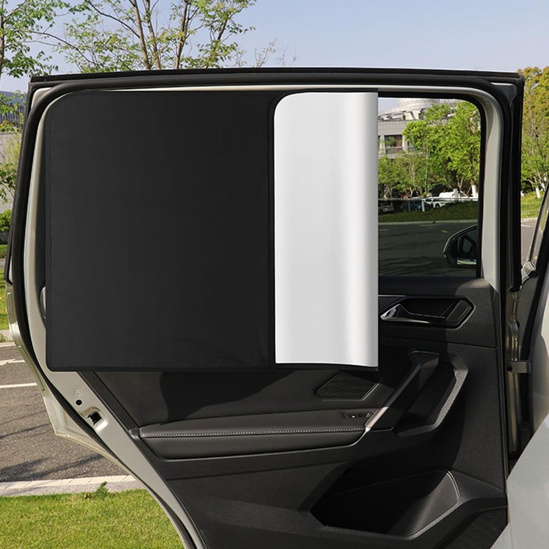 Car Sun Shade 4 Pieces Magnetic & UV Protection Window