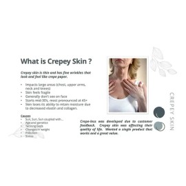 Crepe-less Crepey Skin Firming Cream To Repair Crepey Arms,