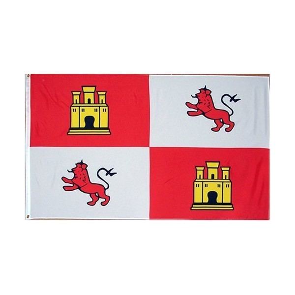 Spain Royal "Lions + Castles" Flag - 3 foot by