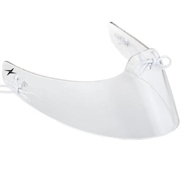 TronX Lexan Clear Anti-Fog/Anti-Scratch Round Style Hockey Goalie Throat Protector