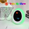 BUTTING Kids Alarm Clock, Toddler Sleep Training Clock with Sun