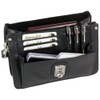 Ledershop24 Branco business men's handbag jointed man's Pocket bag black