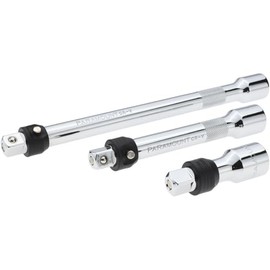 Paramount 1/2" Drive Locking Socket Extension Set: 3 inch, 6 inch, and 10 inch Extensions