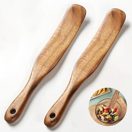 Sourdough Spatula,Spurtle for Sourdough Starter,Spurtles Kitchen Tools Wooden - Colour: 2