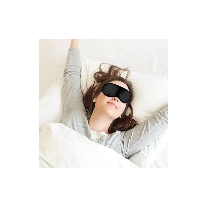 EETU Eye Mask,Blackout Sleep Eye Mask, Blindfold Silk Eye Mask,
