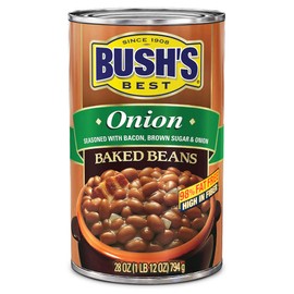 Bush's Best Baked Beans with Onions, 28 oz, 1.75 Pound (Pack of 1)