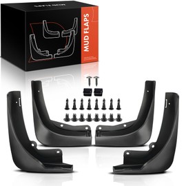 4 x Mud Flaps Splash Guards with Screws Front Rear Left Right for Model Y 5YJY EV 2020-2021