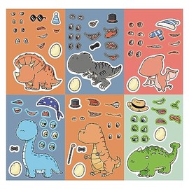 Norinoya 50PCS Stickers for Scrapbooking Stamping,Stickers for Party Favors Birthday Decorations Supplies for Kids (Christmas)